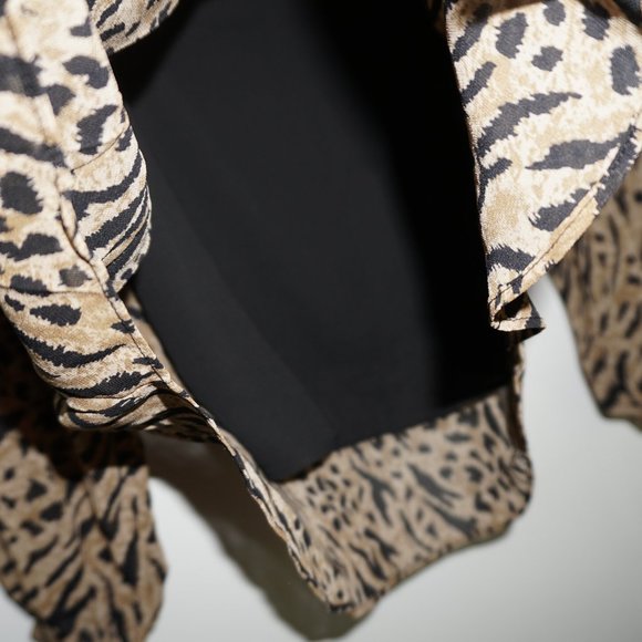 Ever New Animal Print Long Sleeve Blouse - Picture 7 of 8